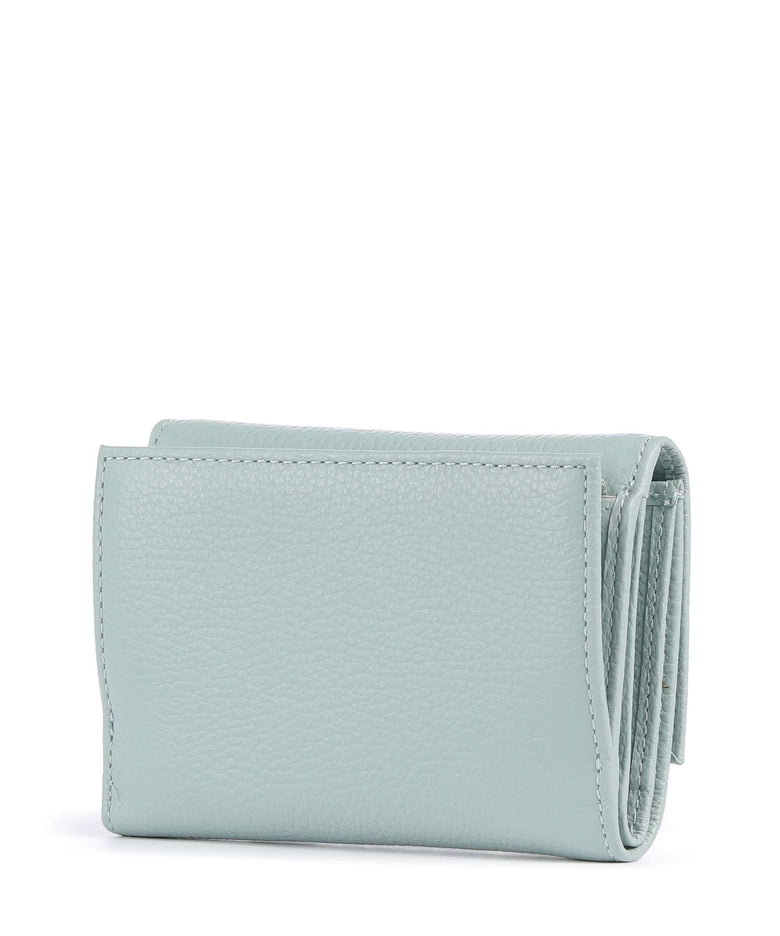 Coccinelle Metallic Soft Wallet aquamarine