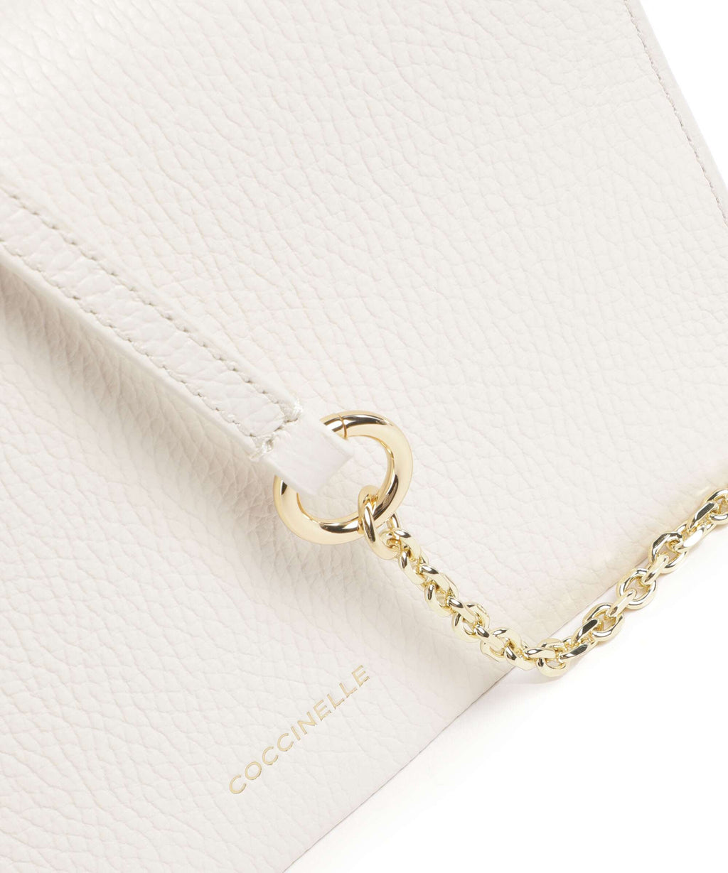 Coccinelle Dandy Crossbody bag pearl