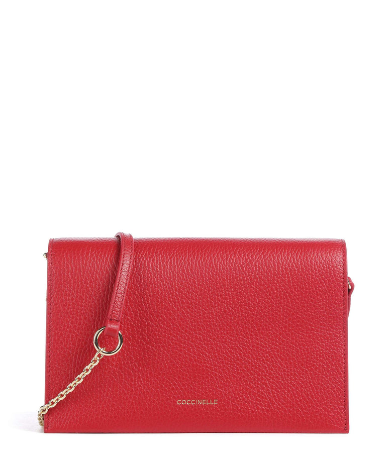 Coccinelle Dandy Crossbody bag scarlet