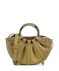 Coccinelle Shell Handbag seagrass