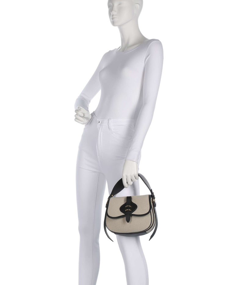 Coccinelle Mavery Canvas Handbag natural/noir