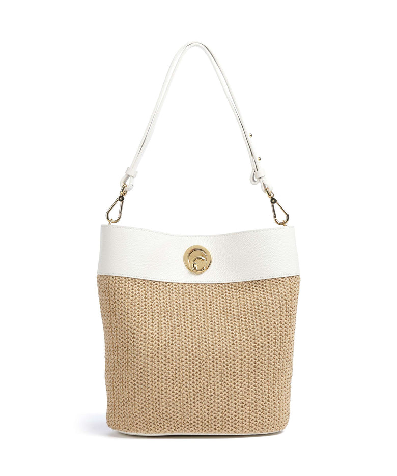 Coccinelle Nikla Bucket bag natural/pearl