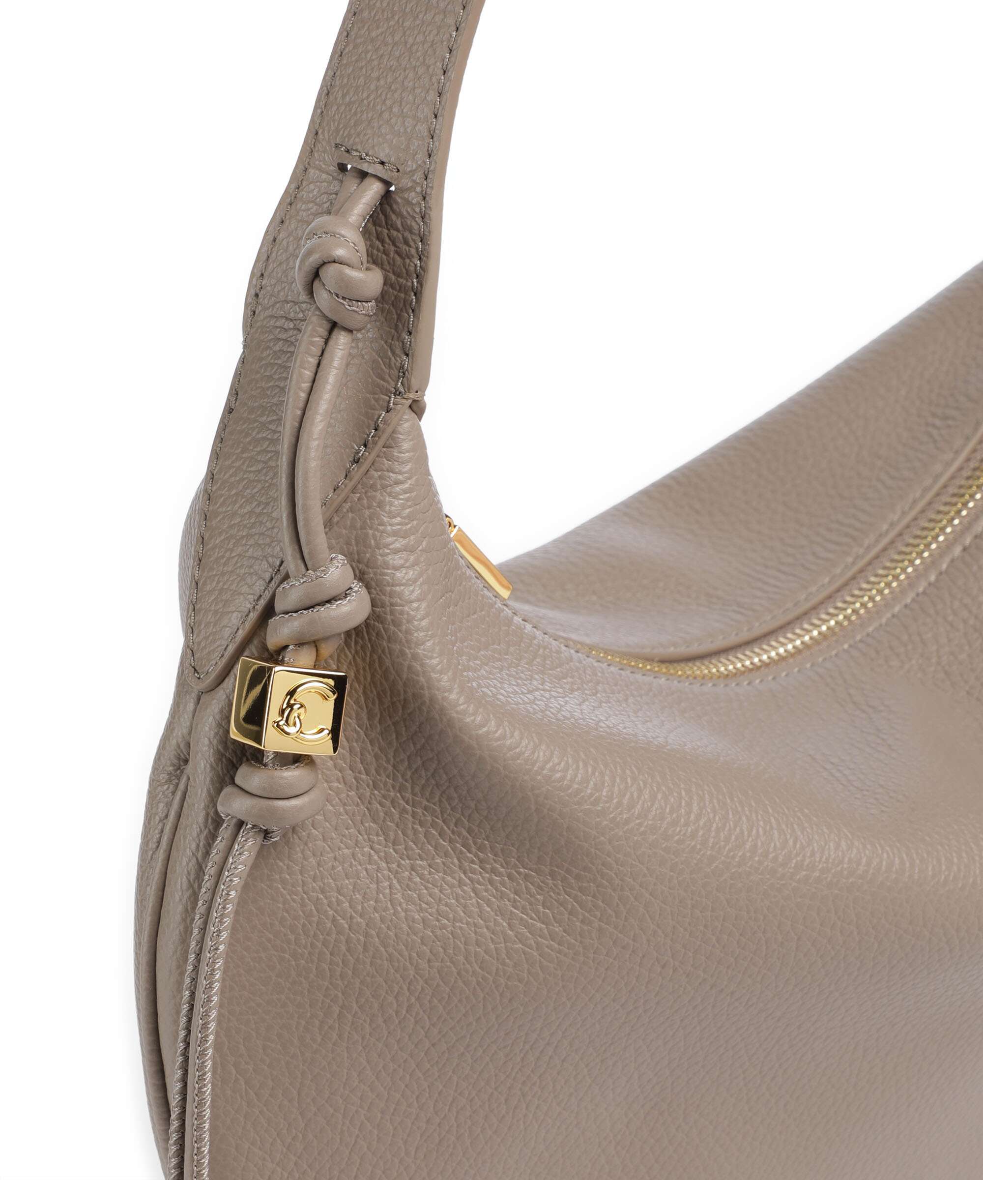 Coccinelle Thess Hobo bag warm taupe