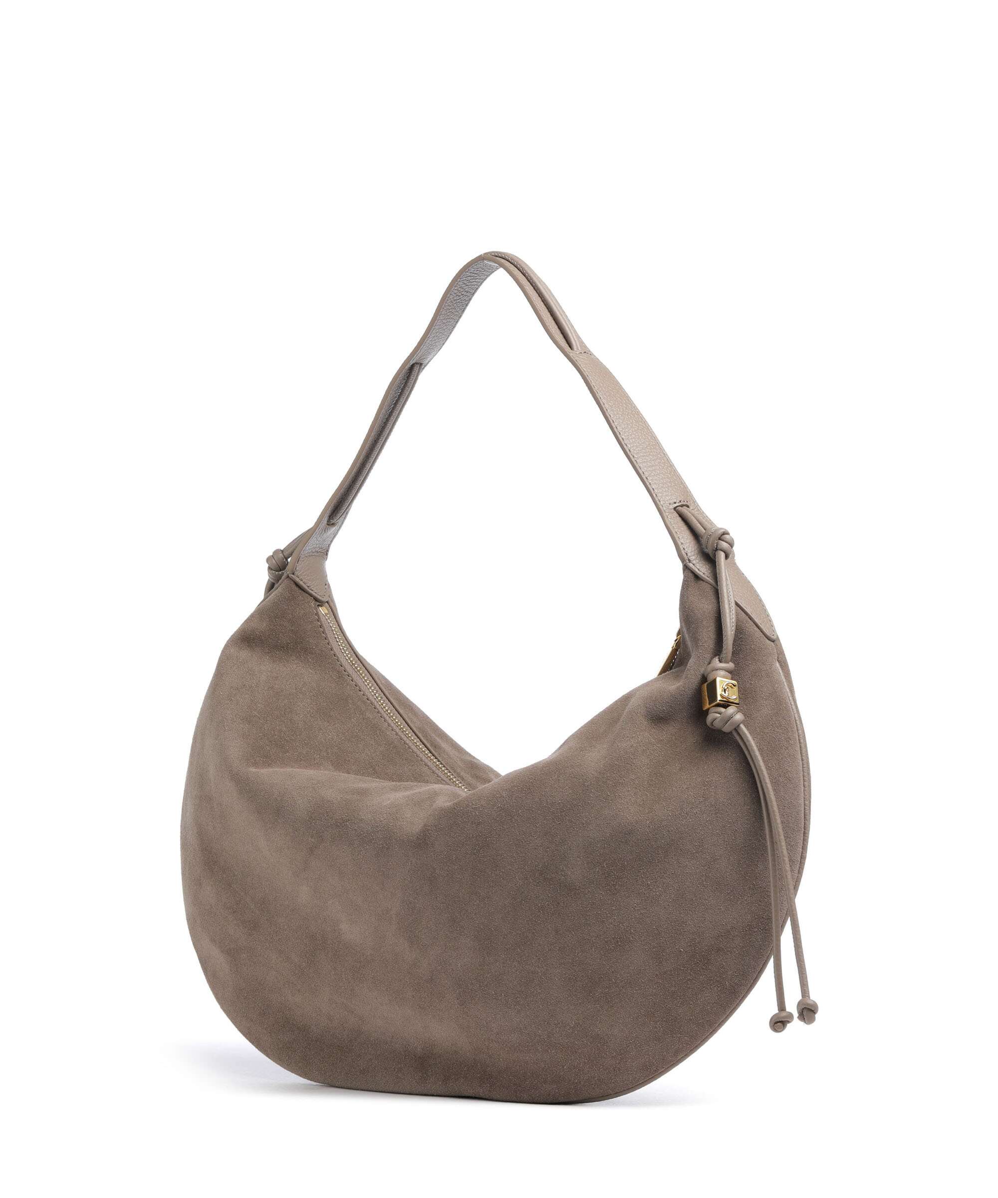 Coccinelle Thess Hobo bag warm taupe
