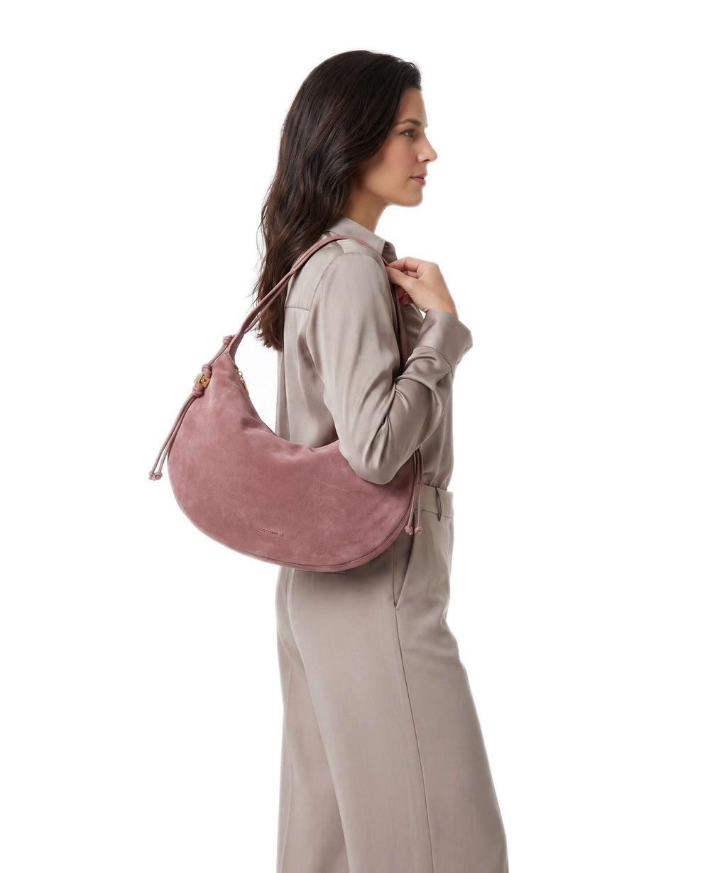 Coccinelle Thess Hobo bag winter rose