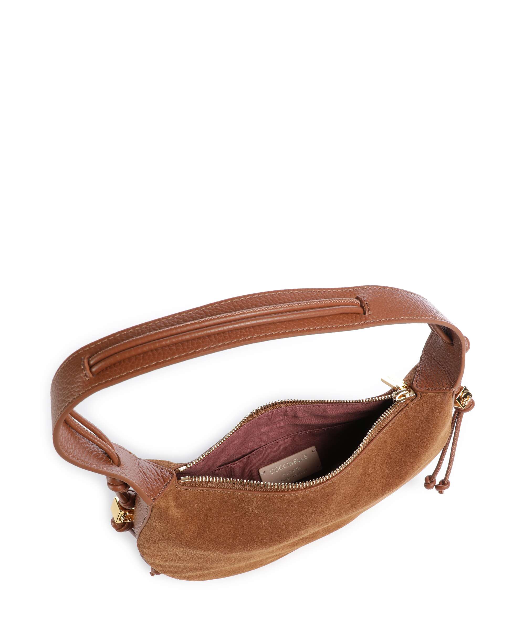 Coccinelle Thess Hobo bag cognac