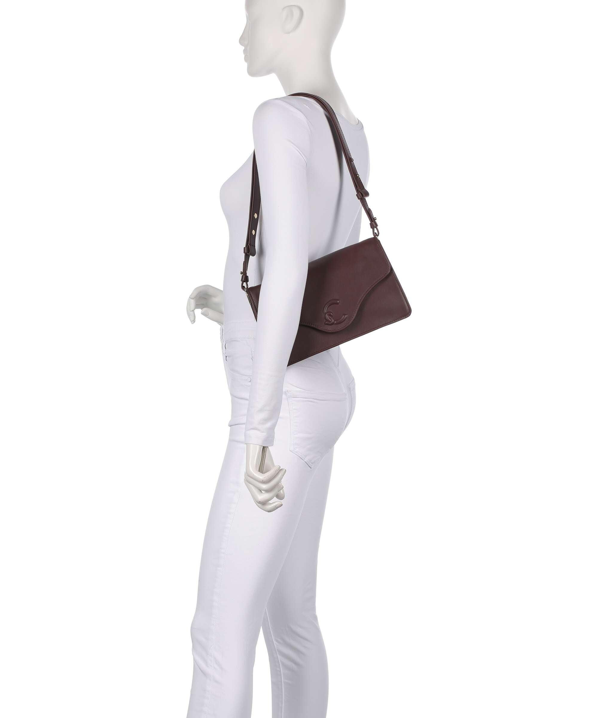 Coccinelle C-Me Softy Shoulder bag berry