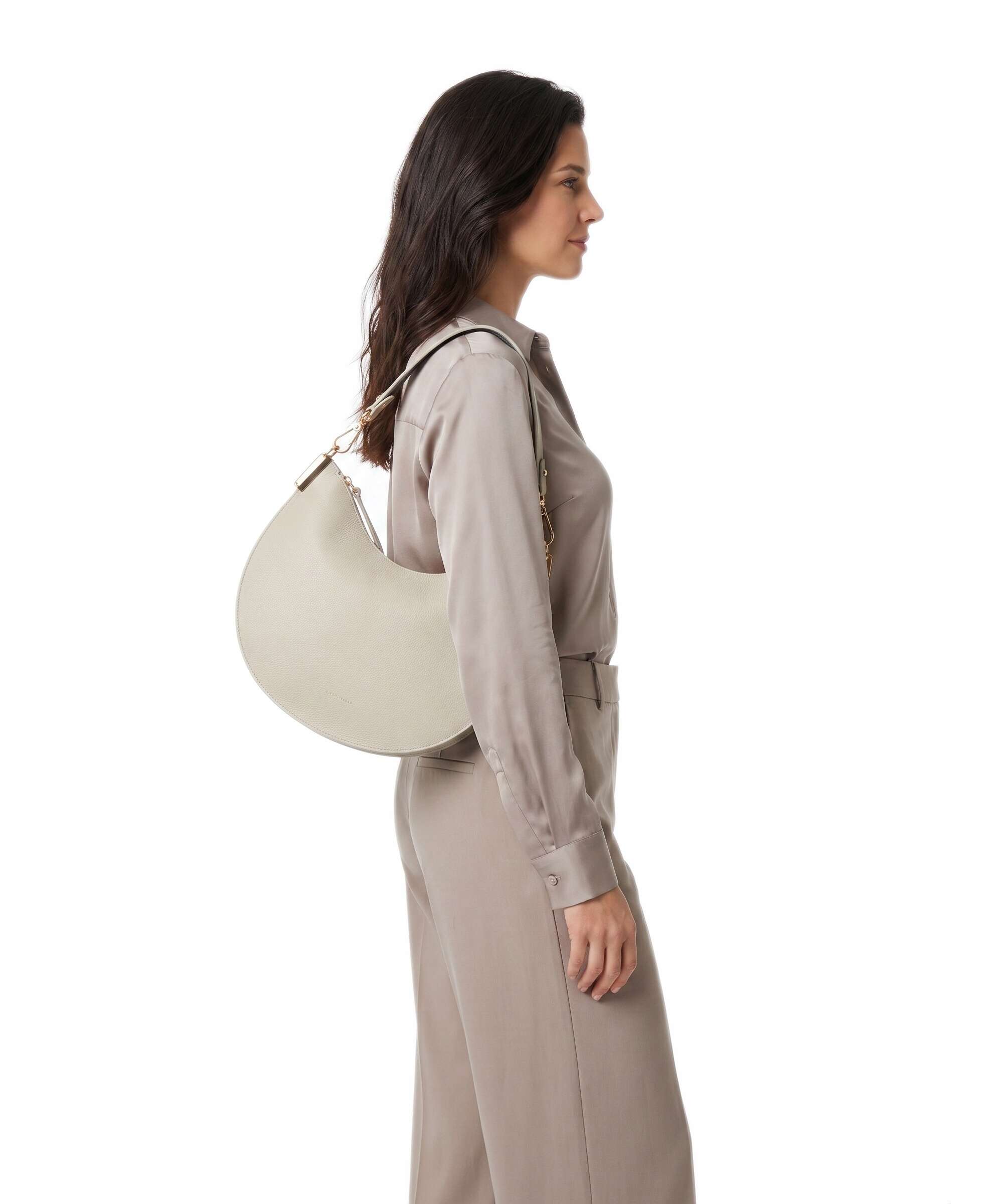 Coccinelle Sunup Hobo bag eucalipto/fango