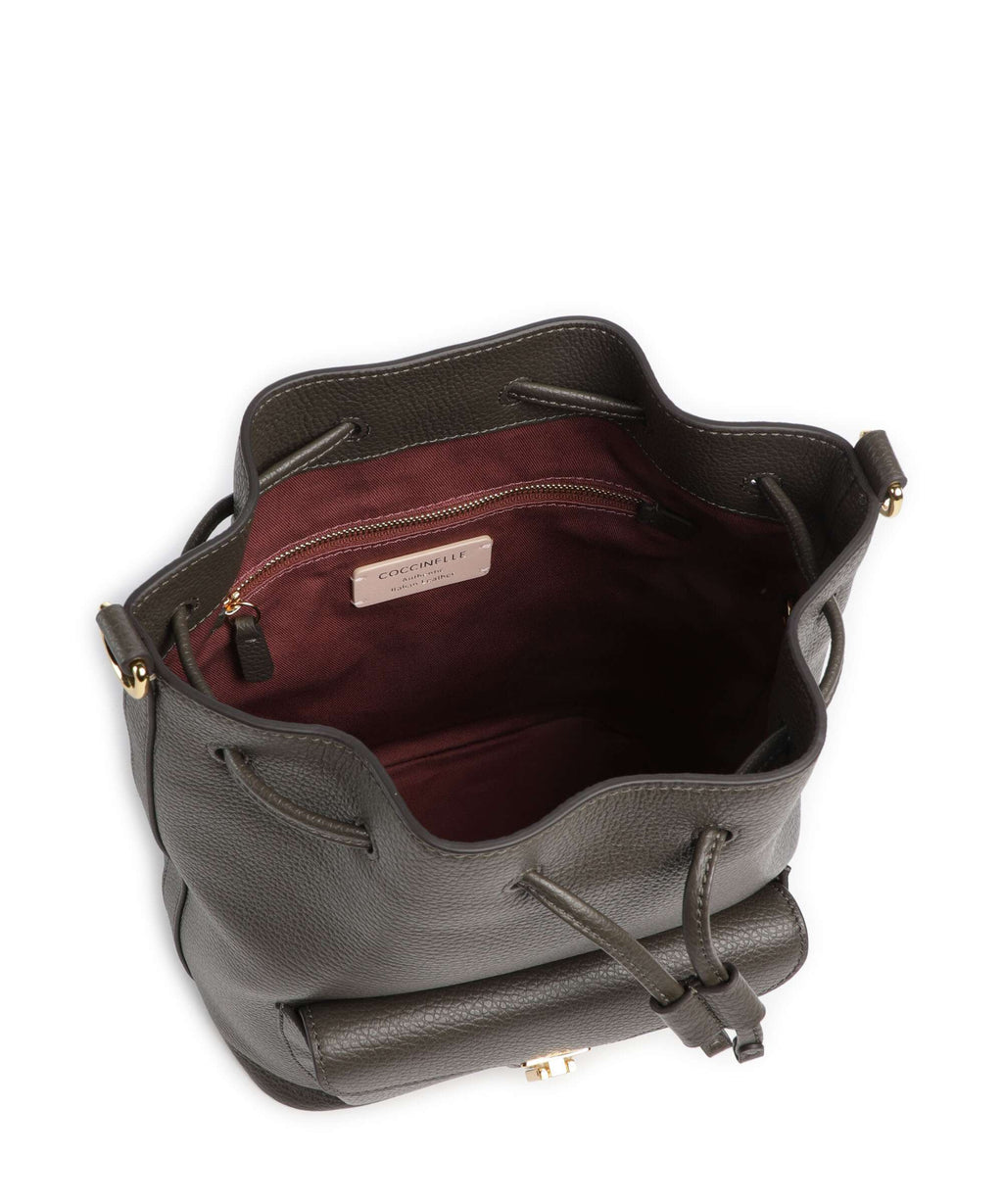 Coccinelle Beat Generation Bucket bag fango
