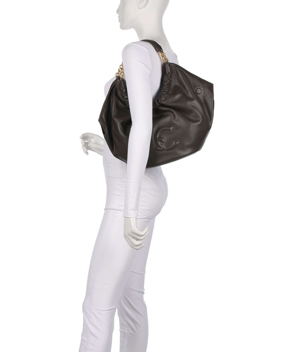 Coccinelle Smash Hobo bag fango