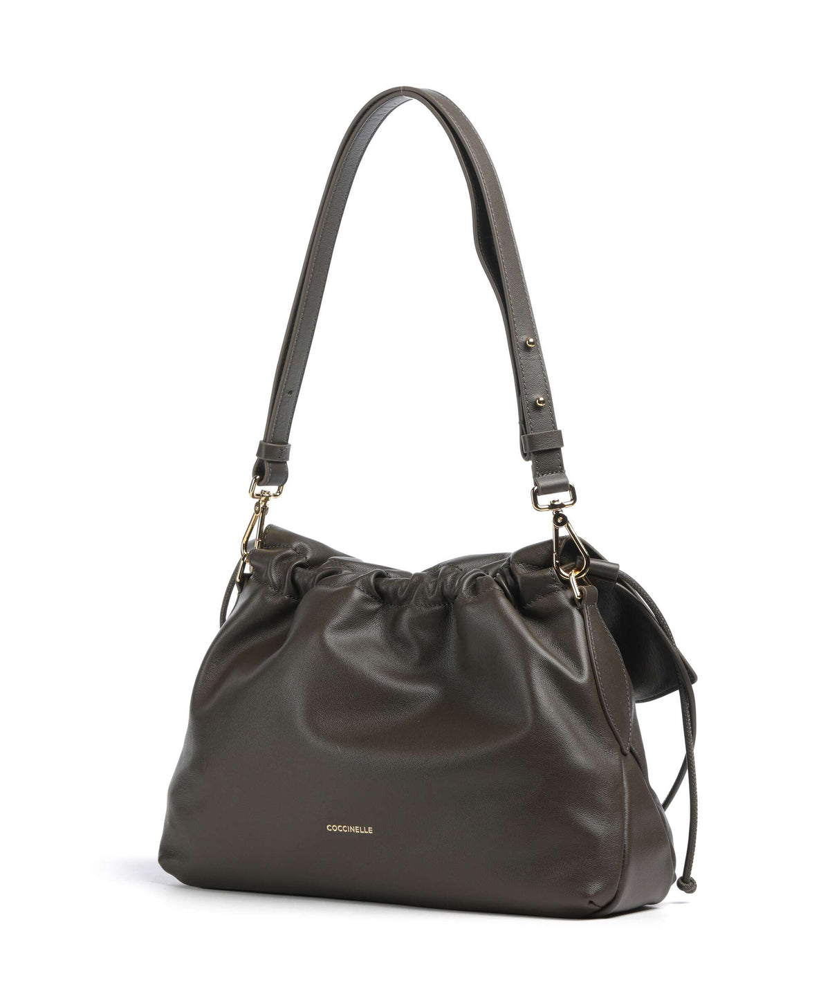 Coccinelle Lidia Hobo bag fango