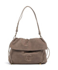 Coccinelle Lidia Suede Hobo bag warm taupe