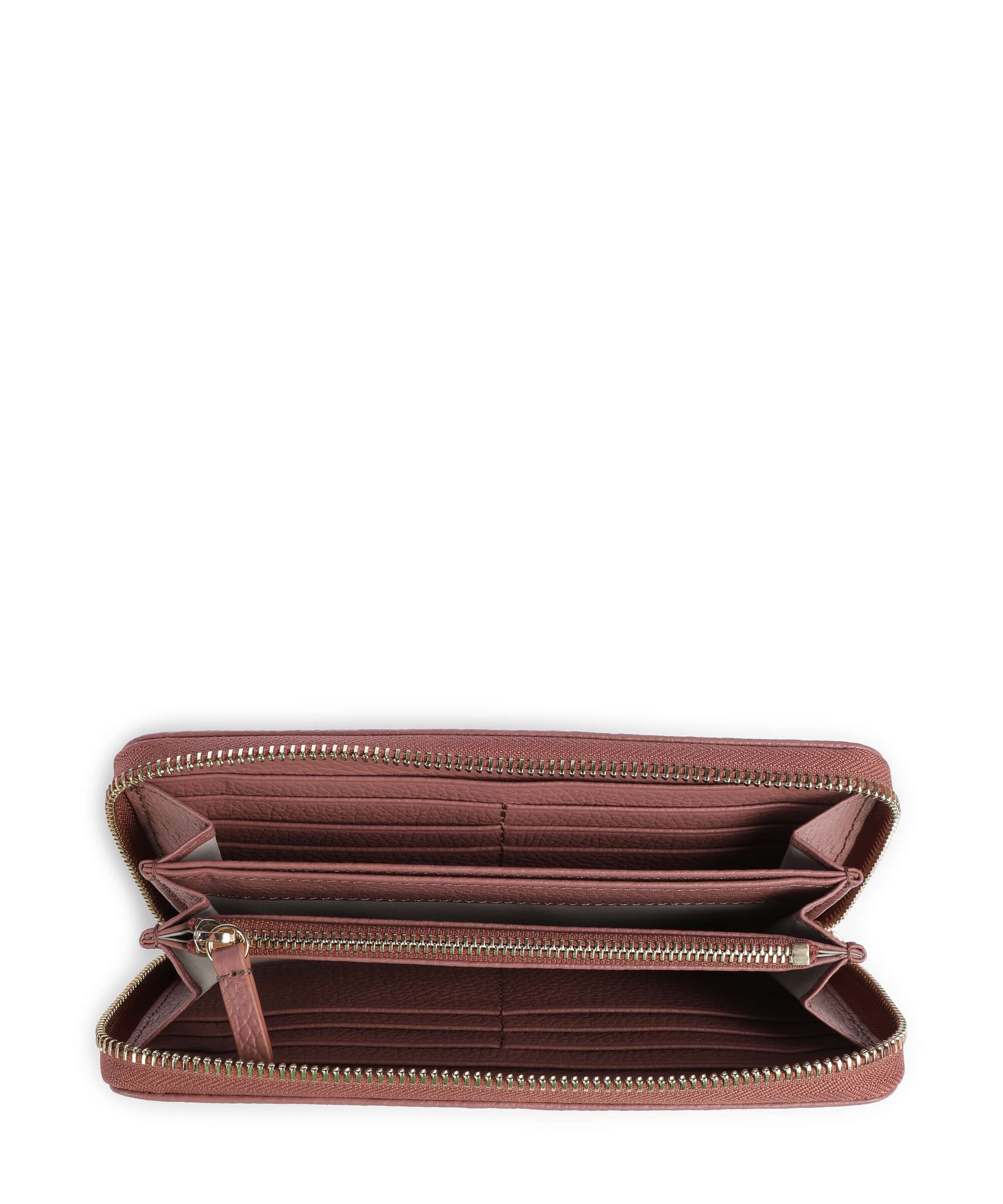 Coccinelle Metallic Soft Wallet winter rose