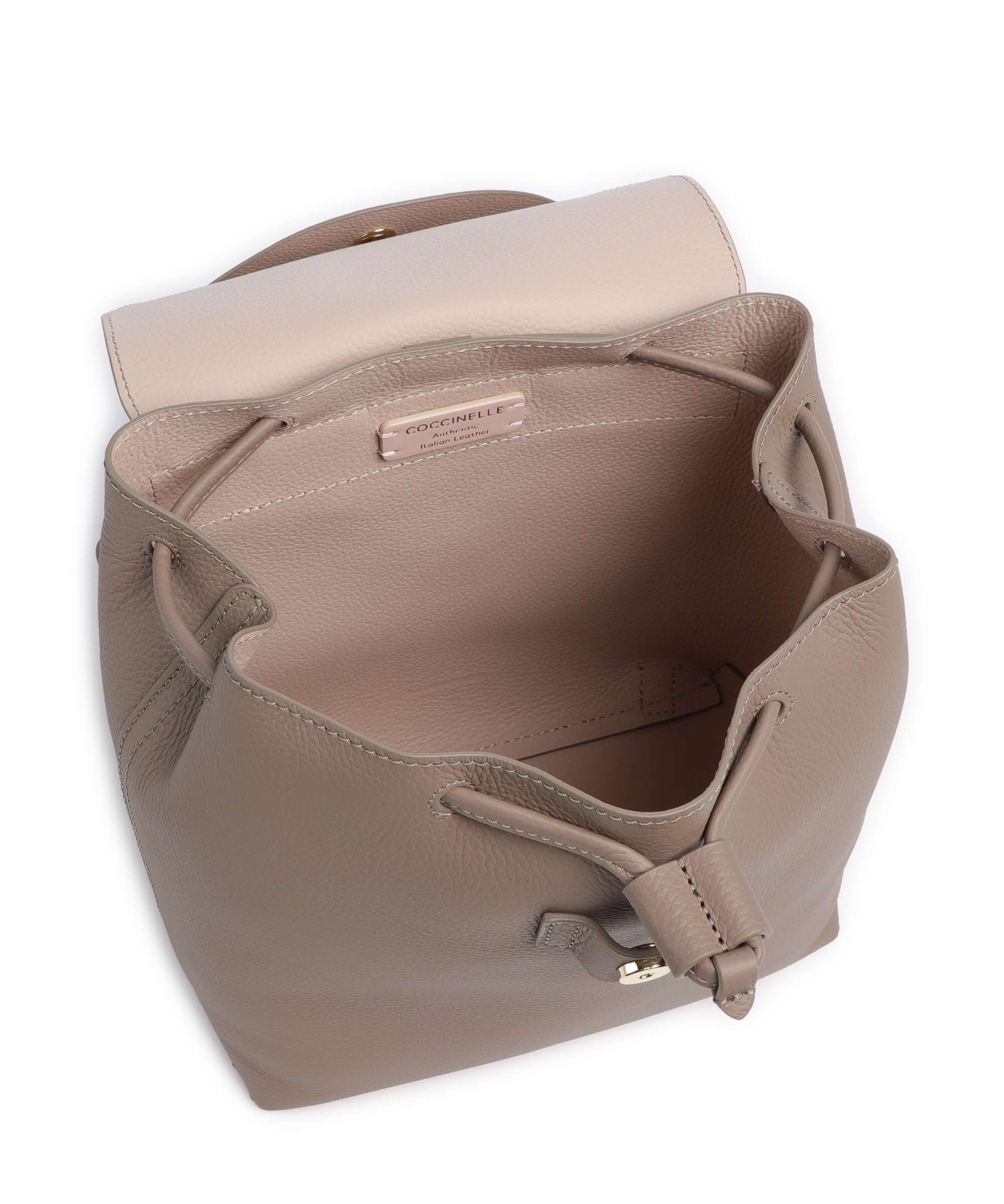 Coccinelle Nikla Backpack warm taupe/rosette