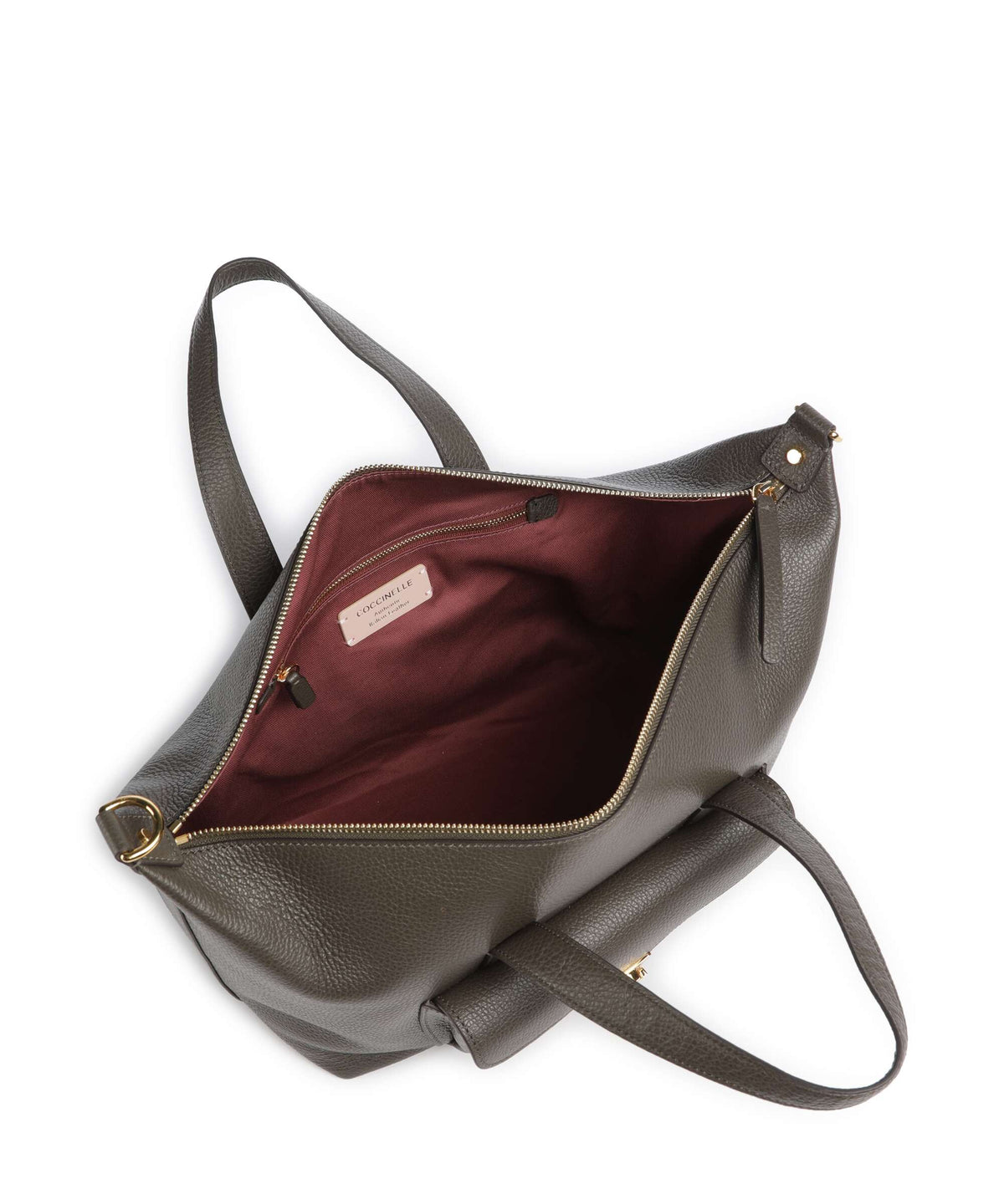 Coccinelle Beat Generation Handbag fango