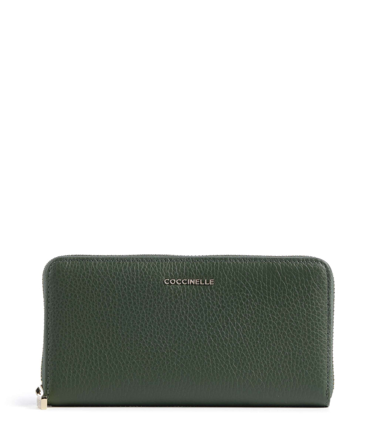 Coccinelle Metallic Soft Wallet garden green