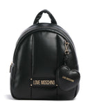 Love Moschino Puffy Backpack black/red