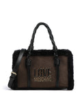 Love Moschino Wintery Handbag chocolate/black