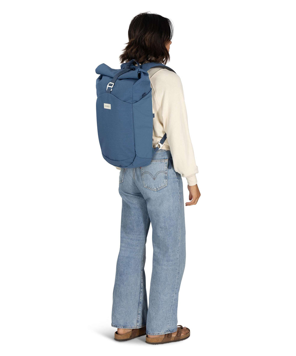 Osprey Arcane Rolltop backpack nirvana blue heather