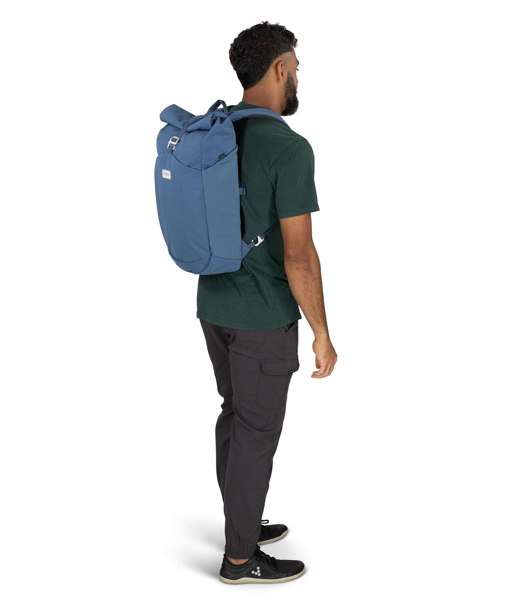 Osprey Arcane Rolltop backpack nirvana blue heather