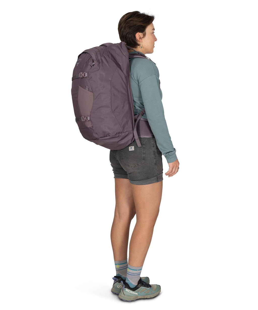 Osprey Fairview 40 Travel backpack graphite purple