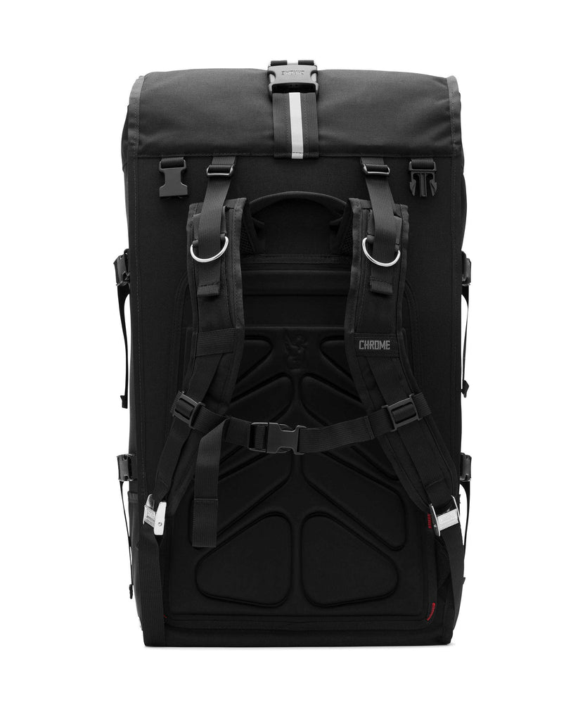 Chrome Barrage Pro Rolltop backpack black/red
