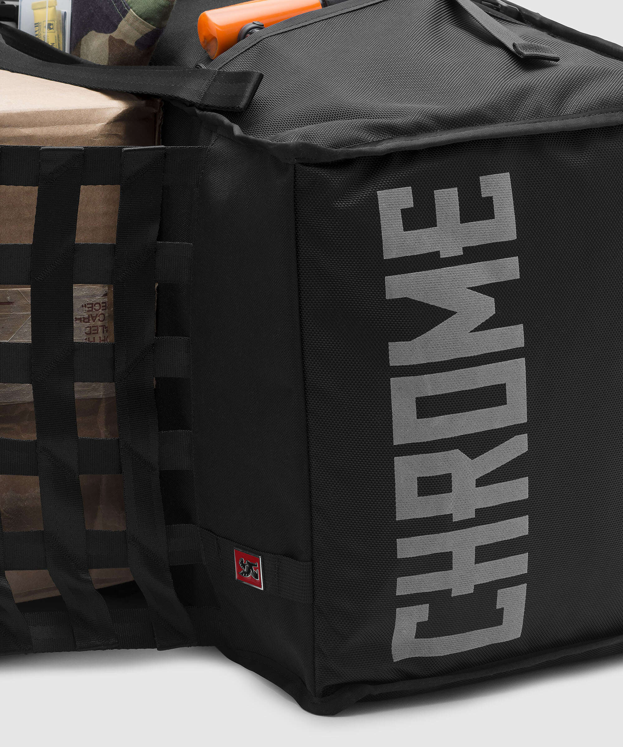 Chrome Barrage Pro Rolltop backpack black/red