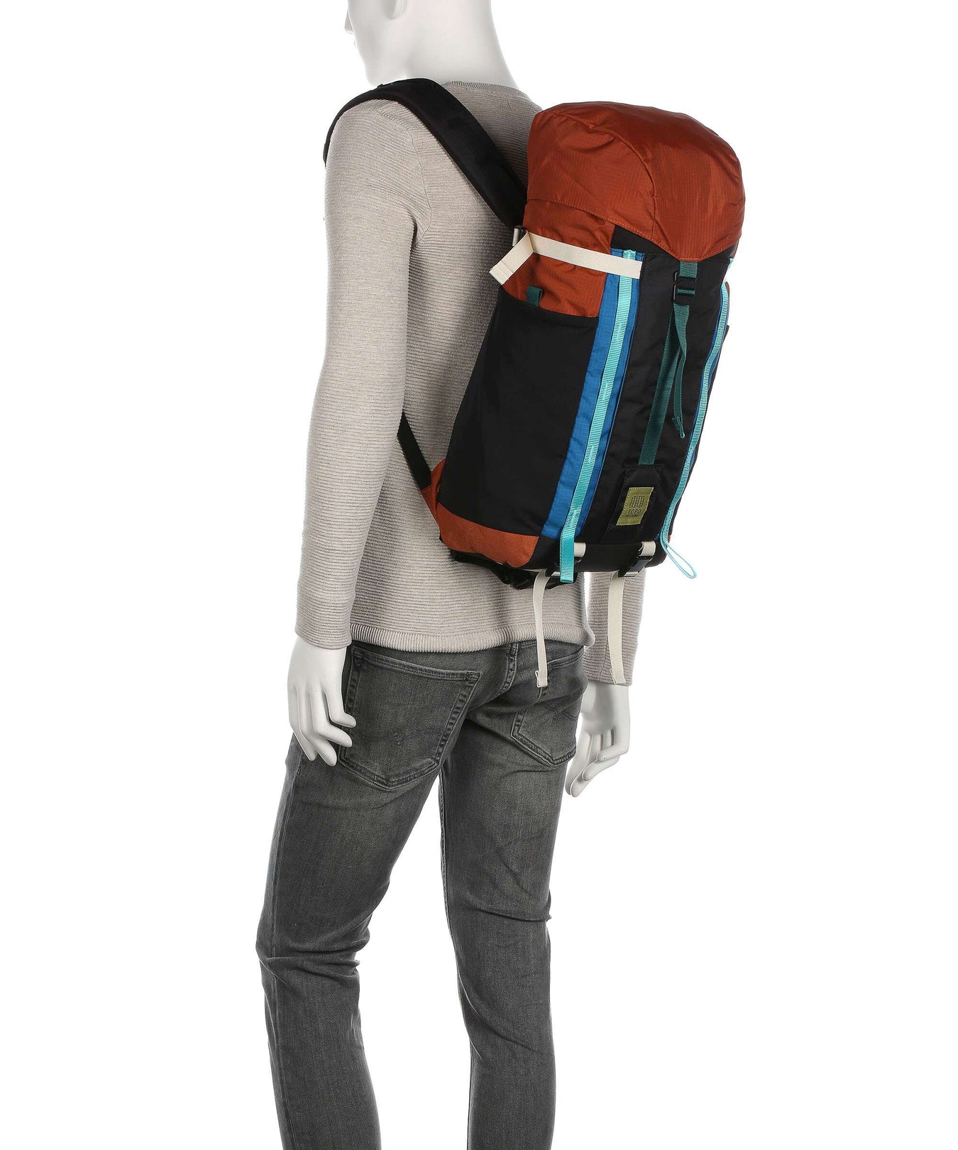 Topo Designs Mountain 16L Backpack pond blue/olive