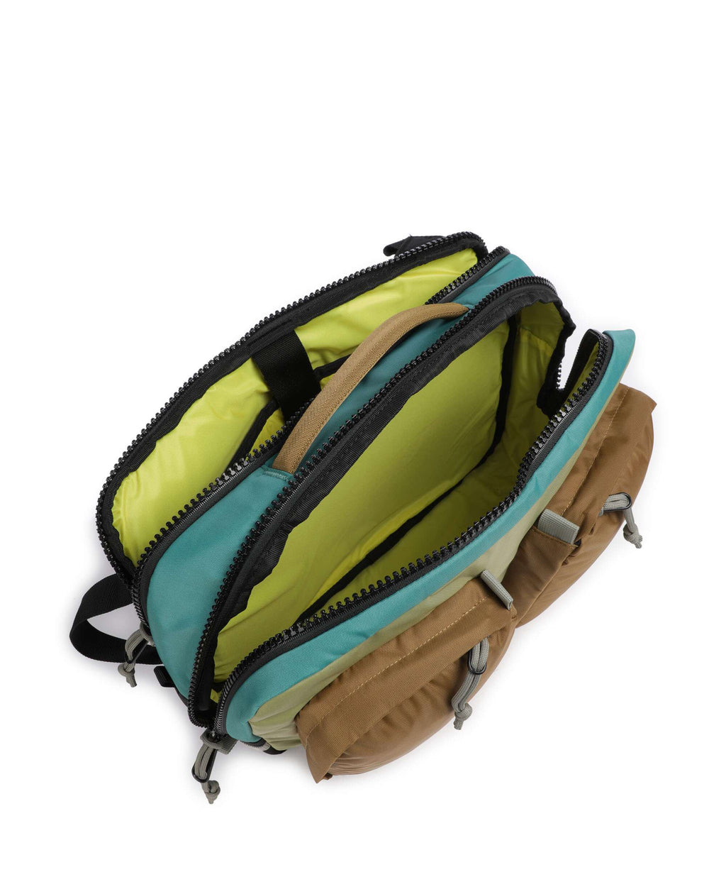 Topo Designs Global Briefcase caribbean/dark khaki