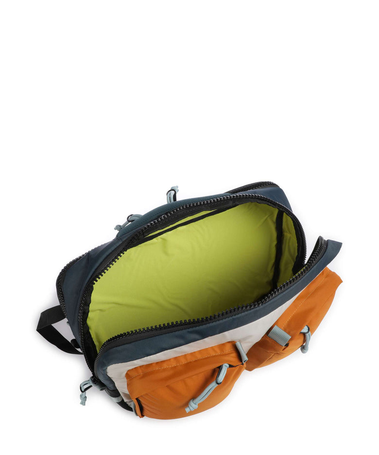 Topo Designs Global Briefcase pond blue/spice