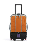 Topo Designs Global Travel bag with wheels pond blue/spice