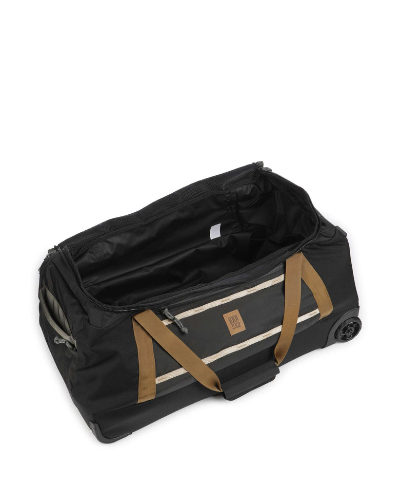 Topo Designs Mountain 90L Travel bag with wheels black/neutral