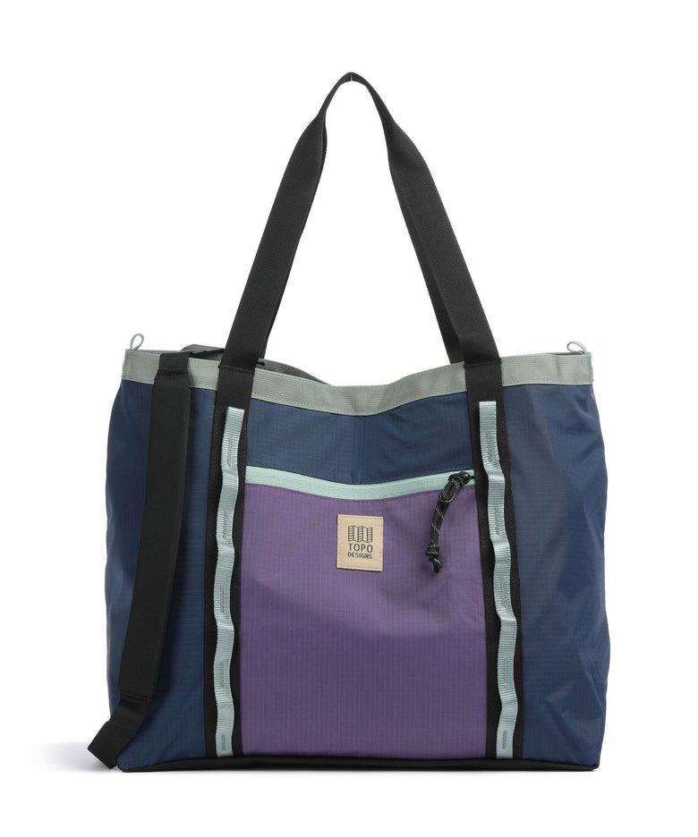 Topo Designs Mountain Utility Tote bag midnight/loganberry