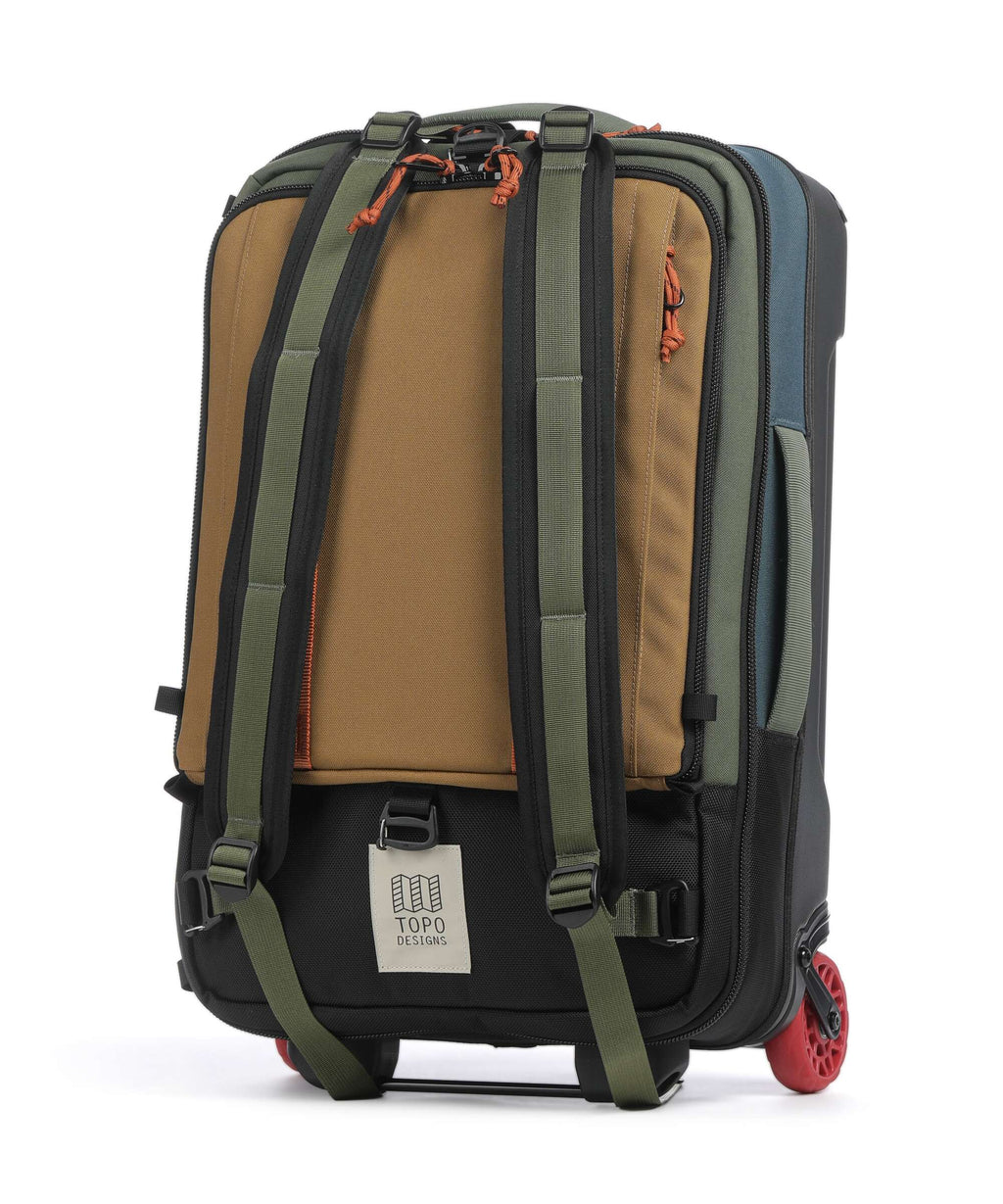 Topo Designs Global 44 Travel bag with wheels olive/dark khaki