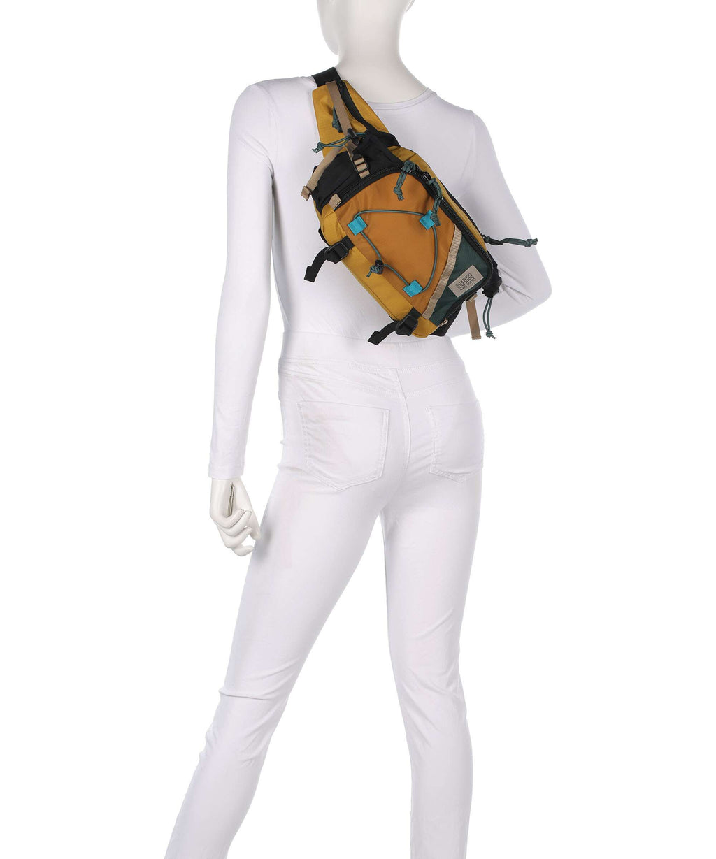 Topo Designs Mountain Hydro Belt bag mustard/forest