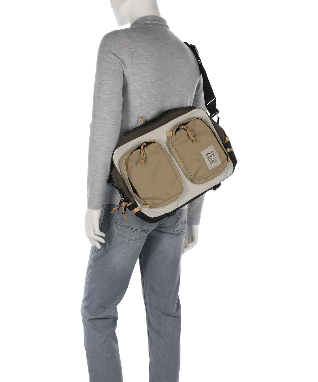 Topo Designs Global Briefcase woodland/elmwood