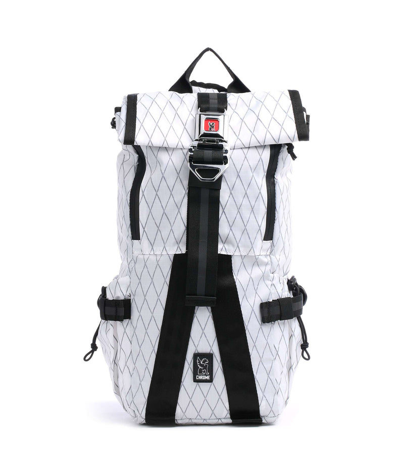 Chrome Tensile Trail Hydro Rolltop backpack white