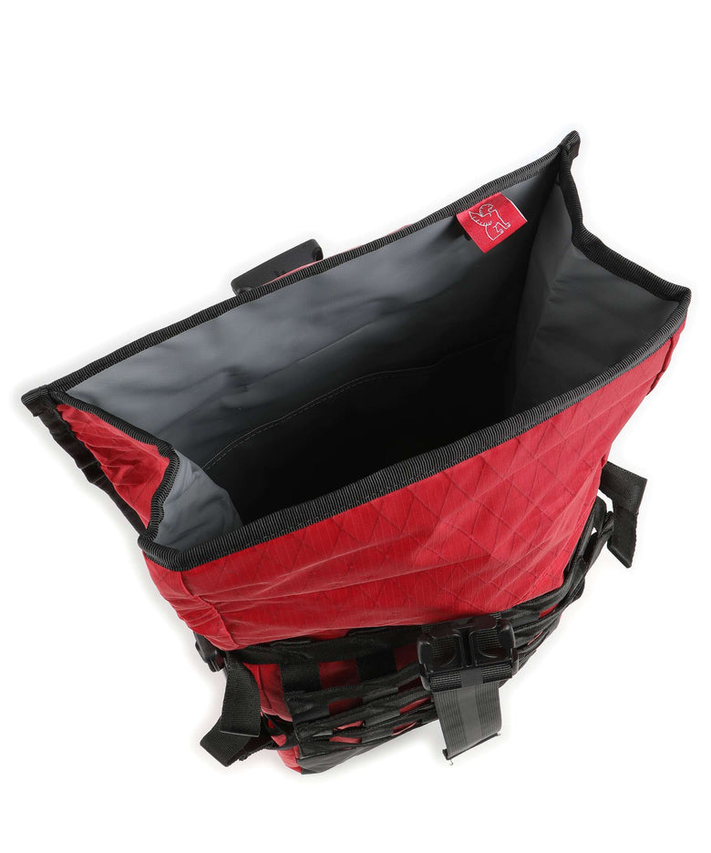 Chrome Barrage Cargo Rolltop backpack red