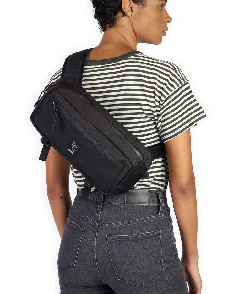 Chrome Kadet Mini Fanny pack amber heatmap