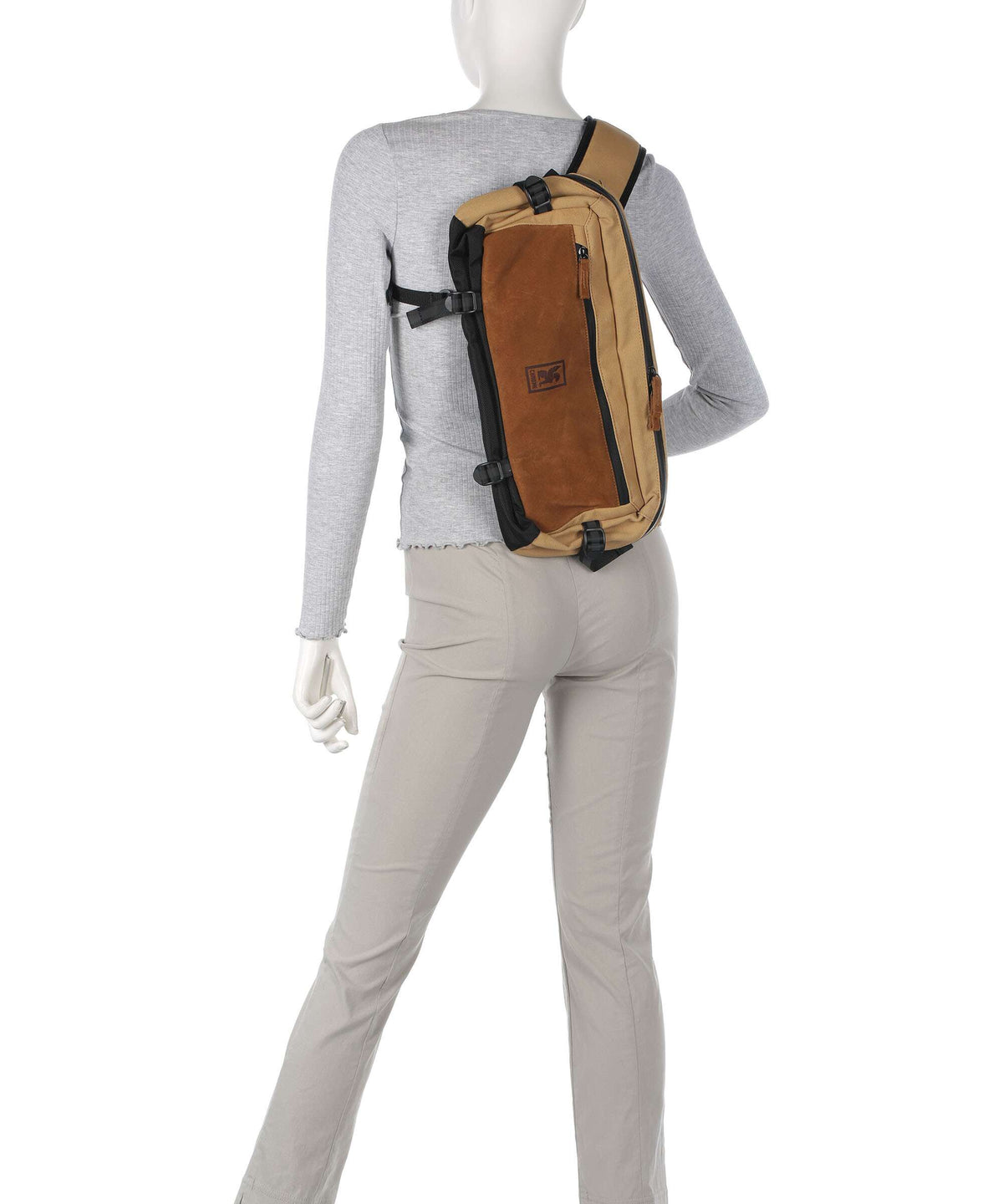 Chrome Kadet Suede Fanny pack heritage