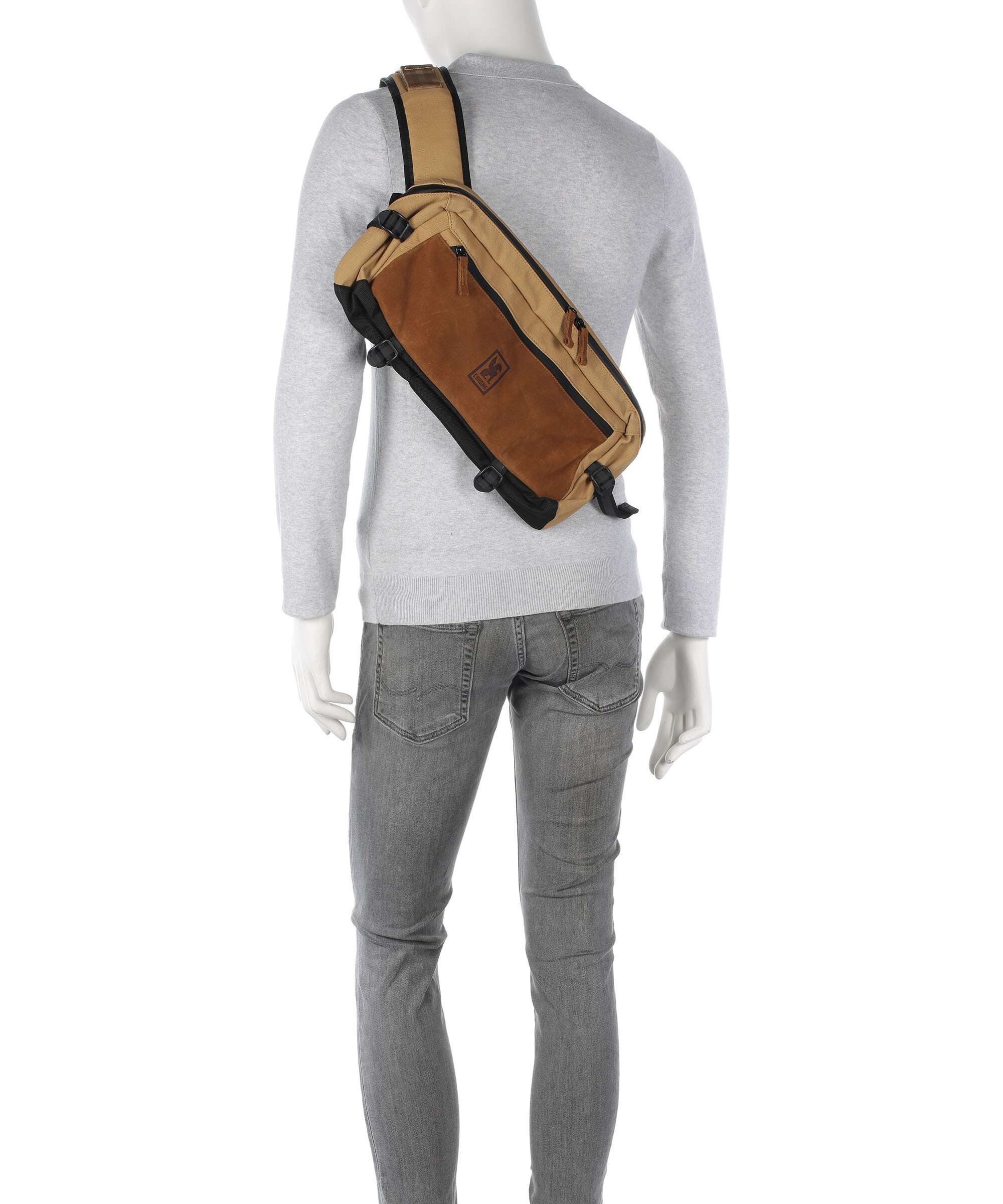 Chrome Kadet Suede Sling bag heritage