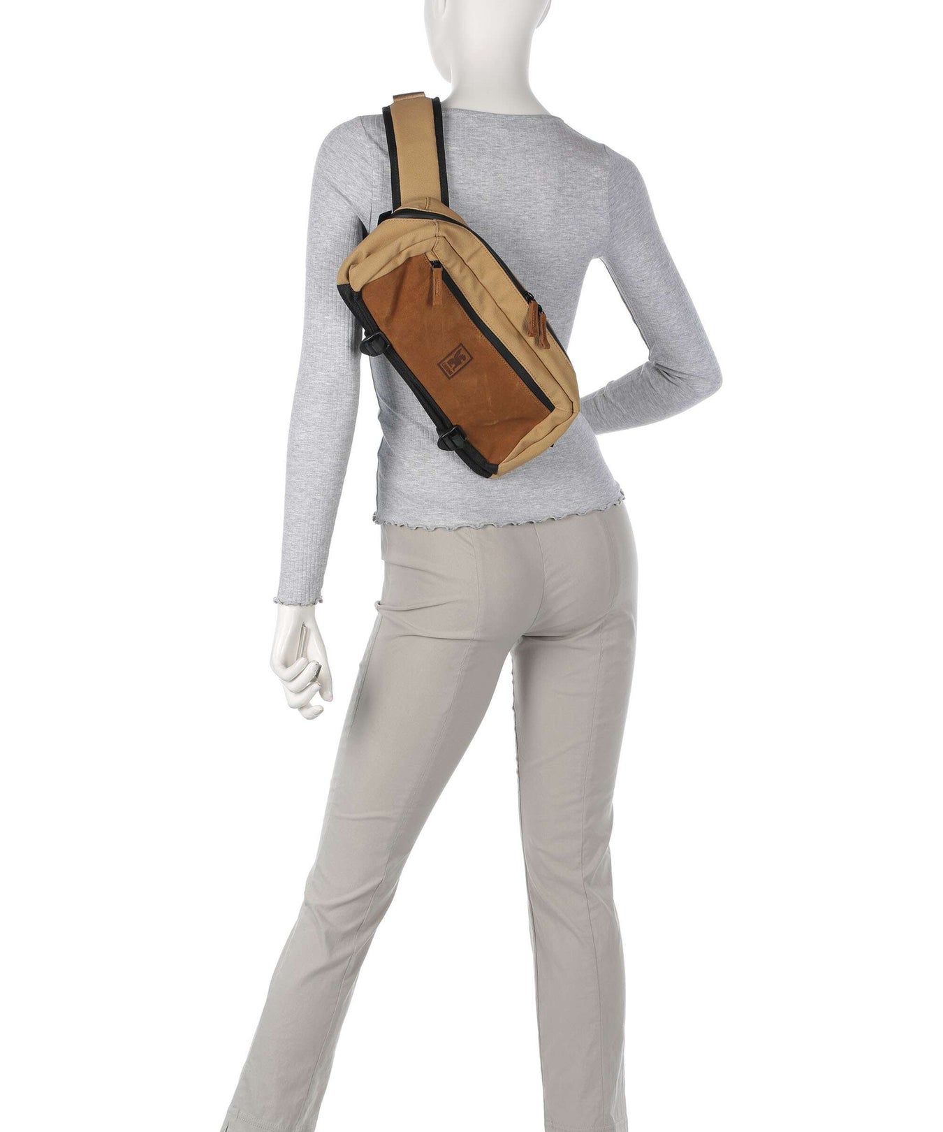 Chrome Kadet Mini Suede Sling bag heritage