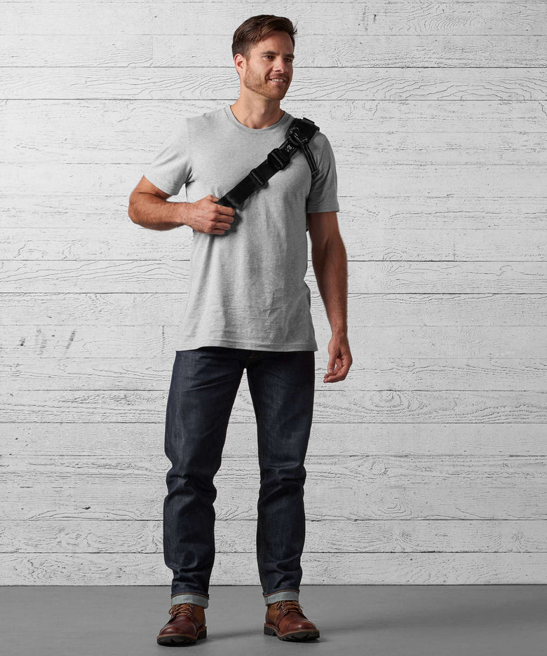 Chrome Kadet Sling bag steel blue