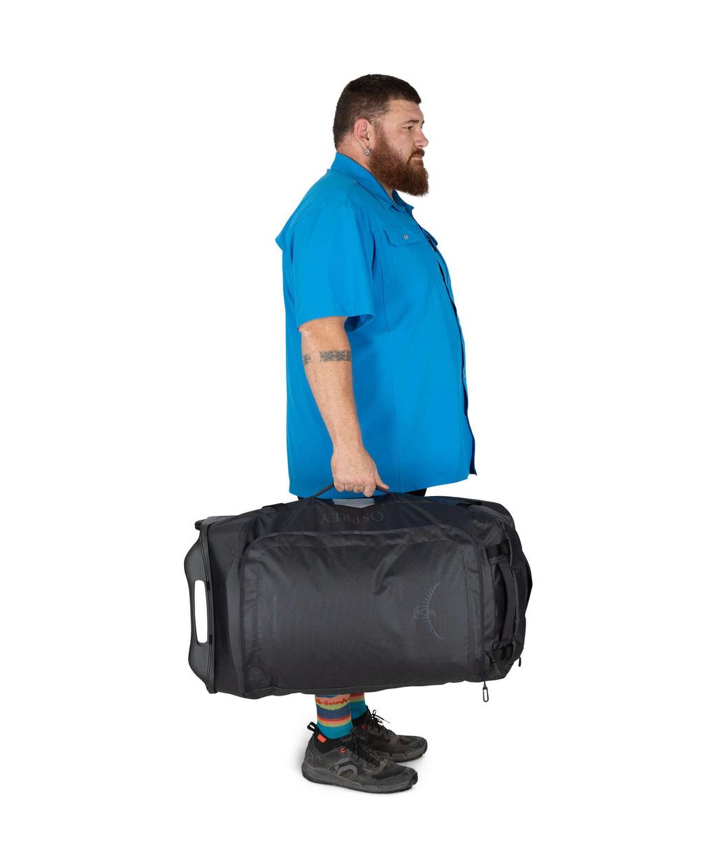 Osprey Transporter 90 Travel bag with wheels raven black