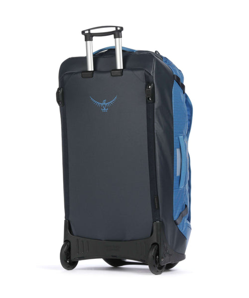 Osprey Transporter 90 Travel bag with wheels blue flame/scoria blue