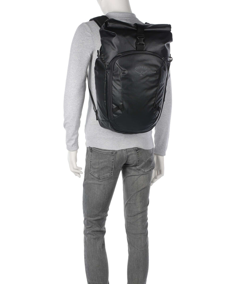 Osprey Transporter Rolltop backpack raven black