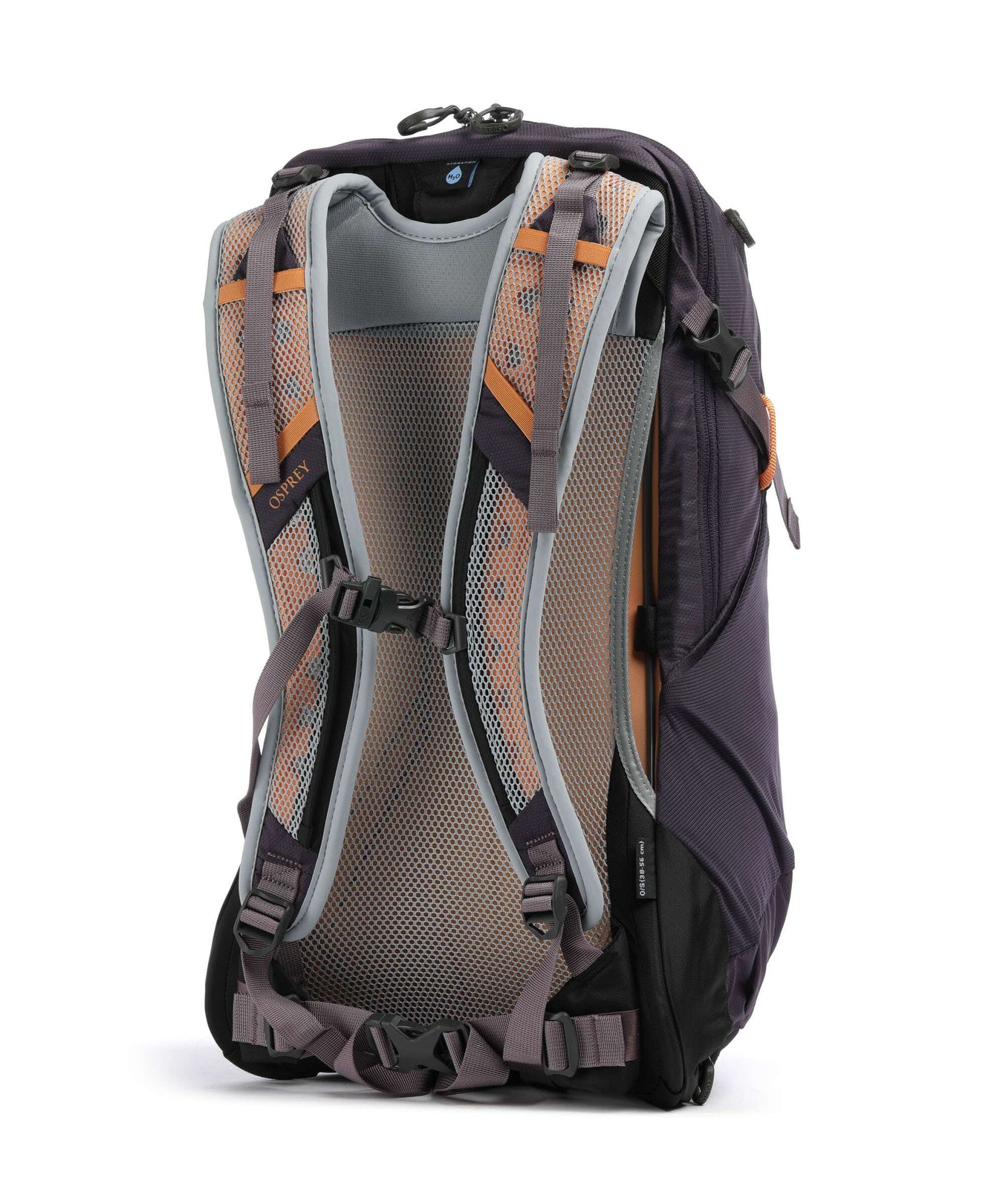 Osprey Hikelite 18 Hiking backpack purple ink/purple dusk/cheddar orange