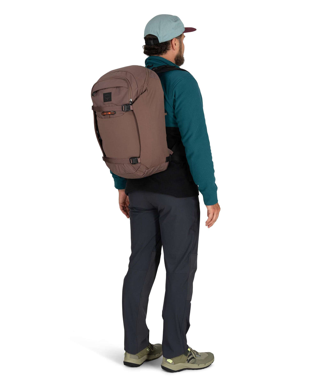 Osprey Metron 24 Hiking backpack magma brown/goby orange