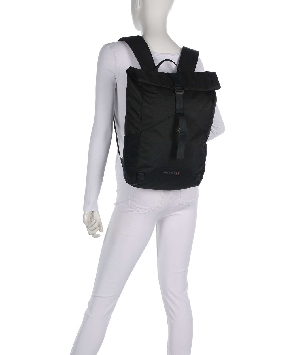 Tropicfeel Roll Go Rolltop backpack core black