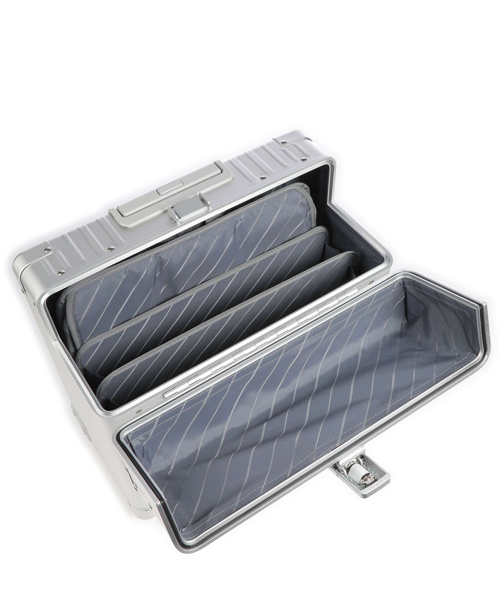 Aleon 17 Rolling briefcase platinum